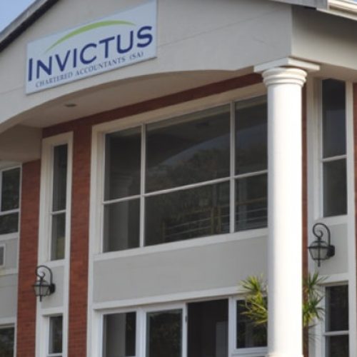 The Invictus Chartered Accountants office building in Fairways Park, Mount Edgecombe